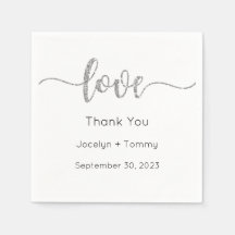 Bröllop Napkin, Bord Napkins, Middag, lunch