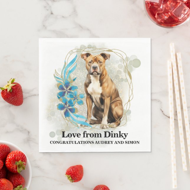 Bröllop Napkins Pappersservett (Insitu)