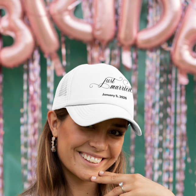 Bröllop Nygifta Keps (Skapare uppladdad)