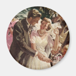 Bröllop Nygifta Tärna och Marskalk Skär Bröllopstå Magnet