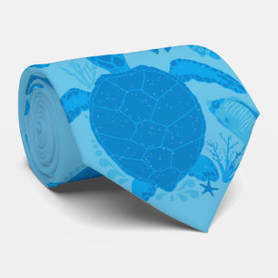 Bröllop Ocean Blue Marine Wildlife Designer Slips