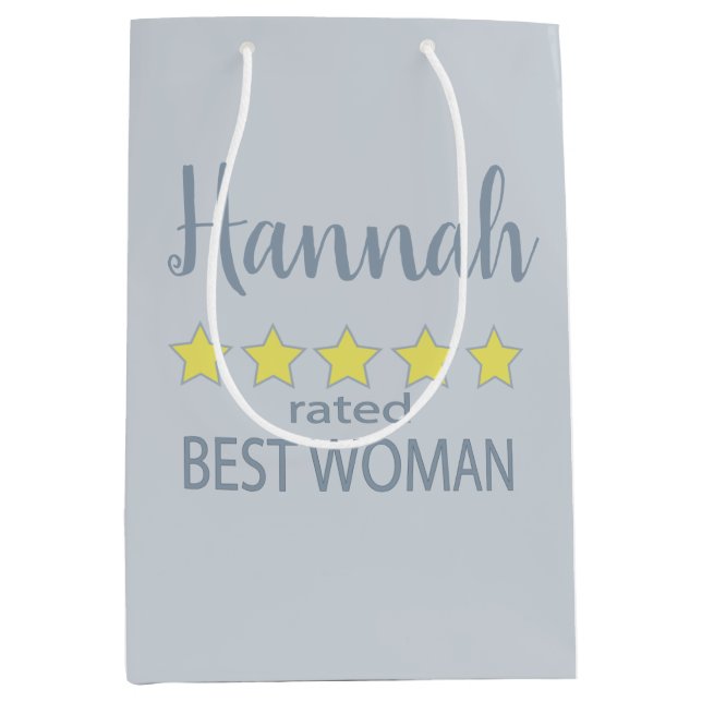 Bröllop och brudparty 5-stjärnig bästa kvinna (Framsidan)