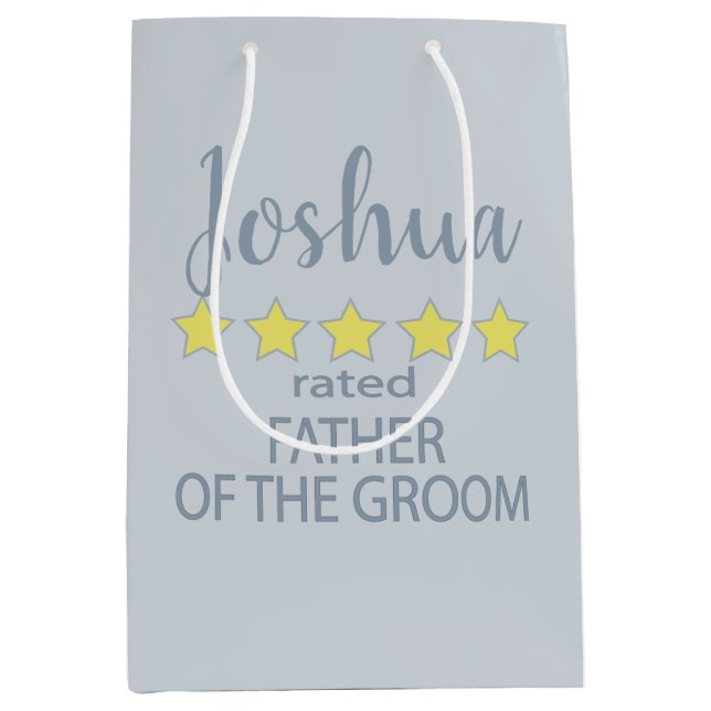 Bröllop och brudparty 5 stjärnor Far till brudgumm (Framsidan)