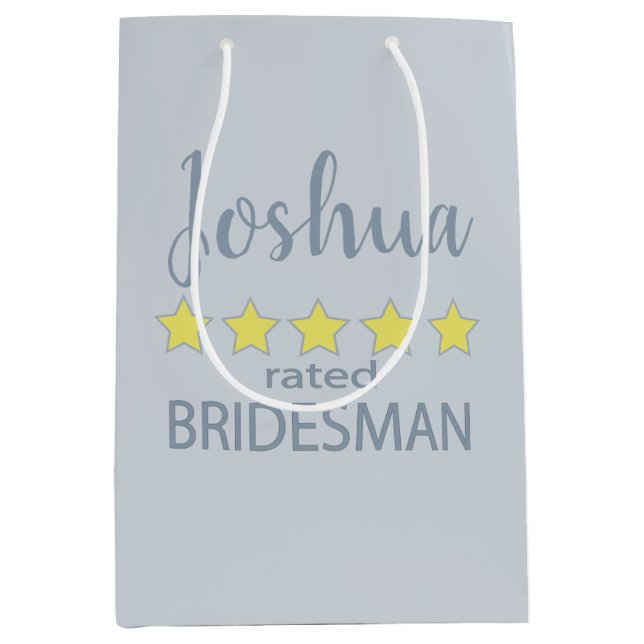 Bröllop och Brudtärna 5 stjärniga Bridesman (Framsidan)