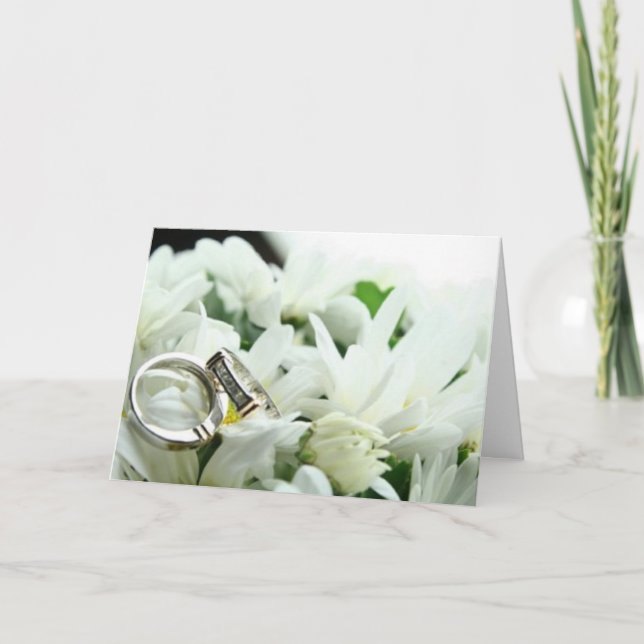 **BRÖLLOP** ÖNSKEMÅL FÖR EN *SPECIELLARE KOPPLING* KORT (Framsida)