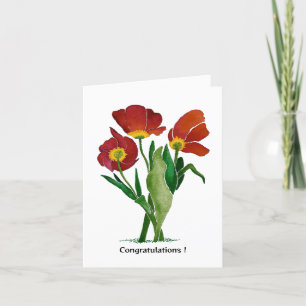 Bröllop Önskemål för gifta par Kort