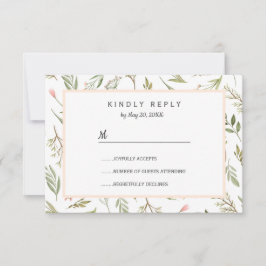 Bröllop OSA av botaniska blommor från rosa