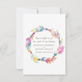 Bröllop OSA boho ludder native tribal wans