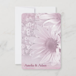 bröllop OSA daisy bouquet Kort