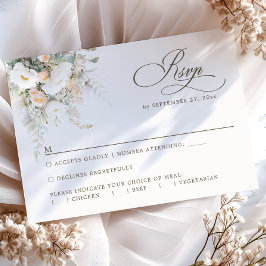 Bröllop OSA för alternativ för val av vita blommor