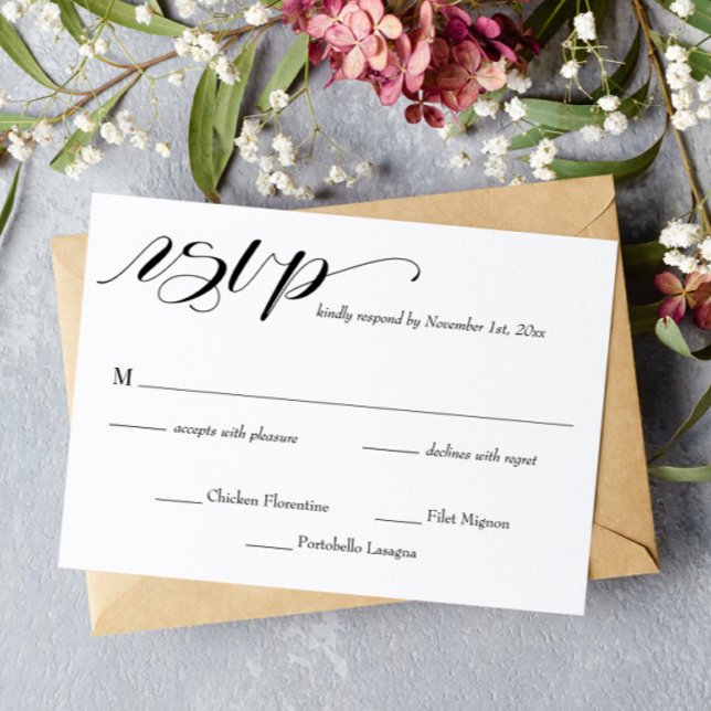 Bröllop OSA för elegant Calligraphy (Skapare uppladdad)
