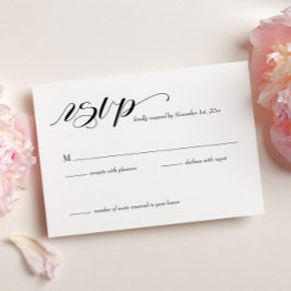 Bröllop OSA för elegant Calligraphy