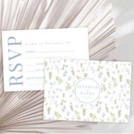 bröllop OSA för grönt blå vår blomsterträdgård