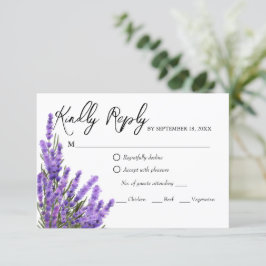 Bröllop OSA för Lavender Lila Blommigt
