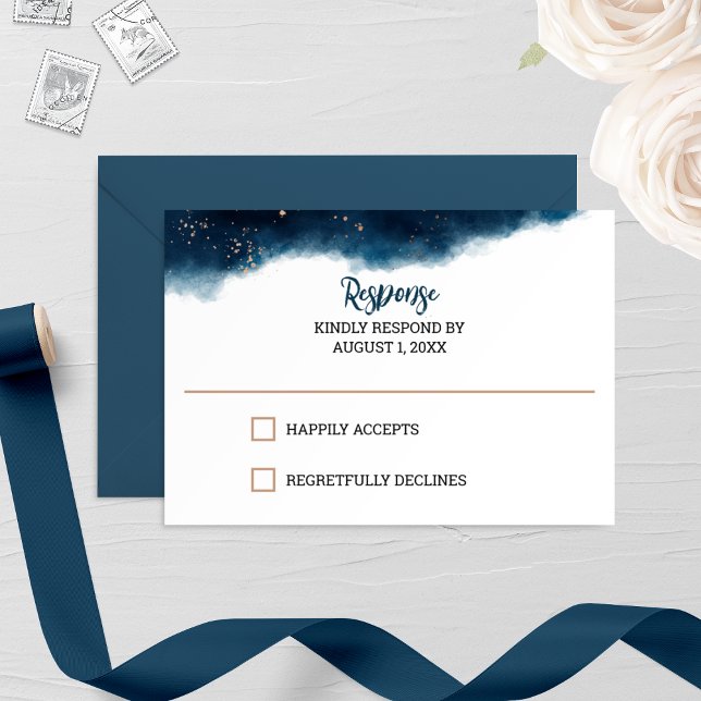 Bröllop OSA för marin och brons vattenfärg (Skapare uppladdad)