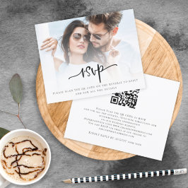 Bröllop OSA för QR-kod för budgetskriptfoto