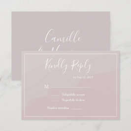 bröllop OSA för  rosa av elegant Inbjudningar