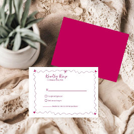 Bröllop OSA för skriptillustrationer i Hand plocka