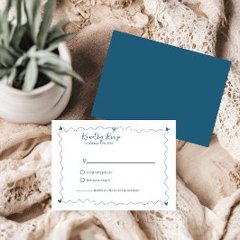 Bröllop OSA för skriptillustrationer i Hand plocka Kort