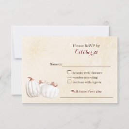 bröllop OSA för vita pumpor