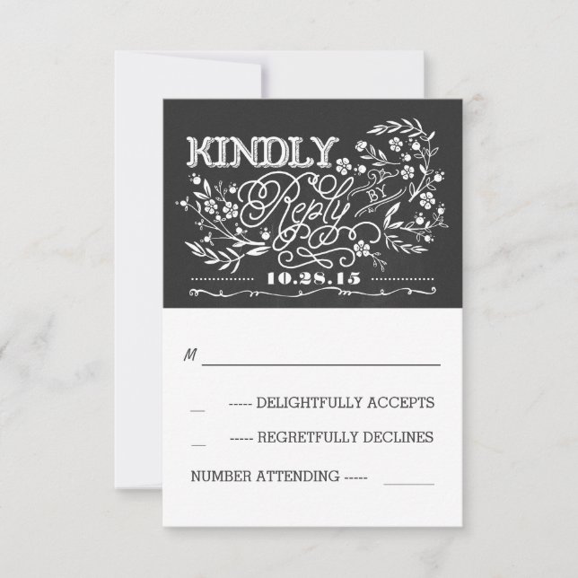 bröllop OSA Kort (Framsida)