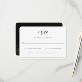 Bröllop OSA-kort för moody Tropikar OSA Kort