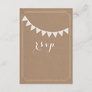 Bröllop OSA med Inspired Eyelet Bunting Lagrar Kort