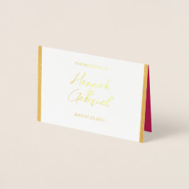 Bröllop OSA Response Foil Card Folierat Kort