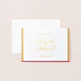 Bröllop OSA Response Foil Card Folierat Kort