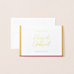 Bröllop OSA Response Foil Card Folierat Kort