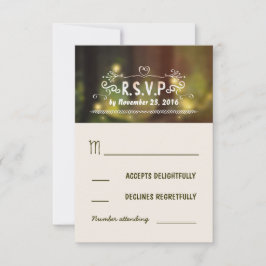 bröllop OSA som har växlats i rustik skog Kort