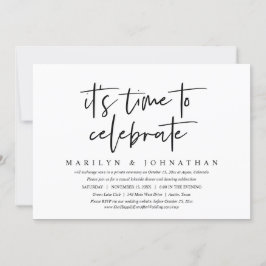 Bröllop på sparka, det är dags att fira inbjudningar