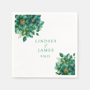 Bröllop Papper Pappersservett