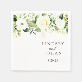 Bröllop Papper Pappersservett