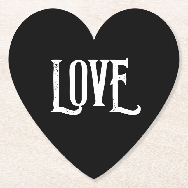 BRÖLLOP PAPPER UNDERLÄGG KÄRLEK FAVORS (Framsida)