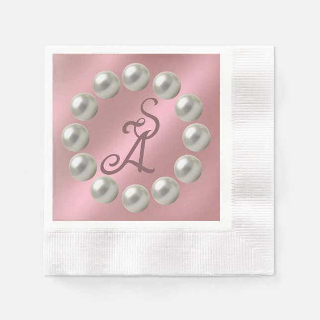 Bröllop Pappersservett (Framsidan)