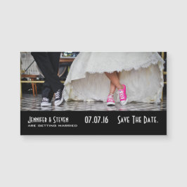 Bröllop par i en femtiofem Middag Spara datum