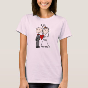 Bröllop par I T-shirts och gåvor