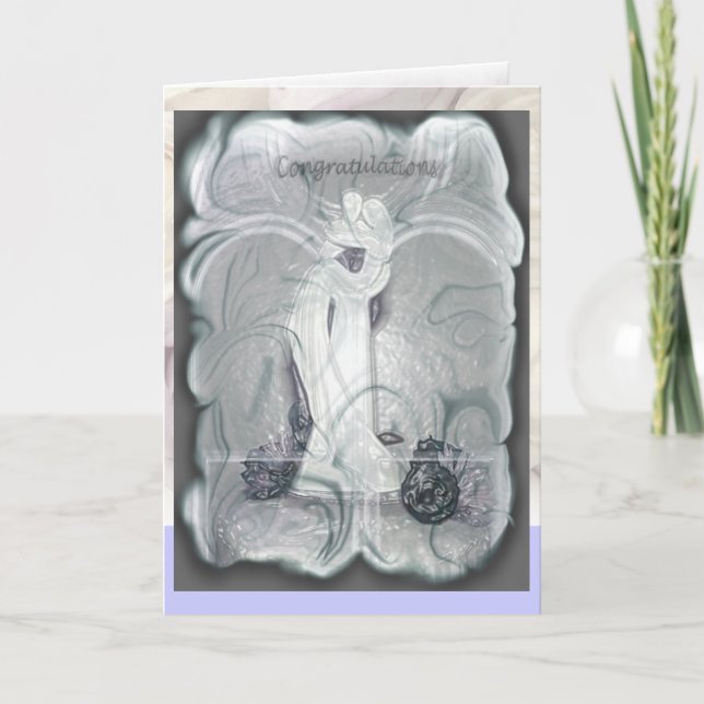 Bröllop par... Kort (Framsida)