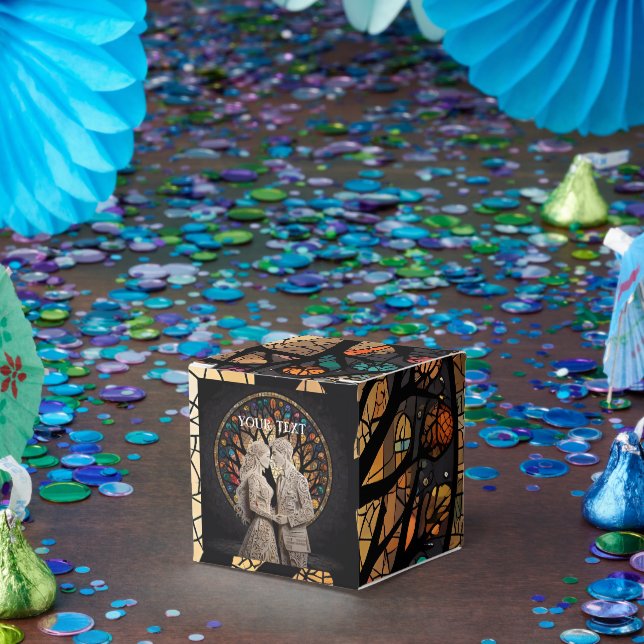 Bröllop par & Livets träd Vin Tote Presentaskar (Part)