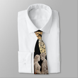 Bröllop par & Livets träd Vin Tote Slips