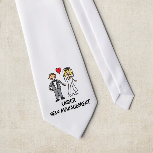 Bröllop par - ny förvaltning slips (Skapare uppladdad)