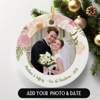 Bröllop par Photo First jul Ornament