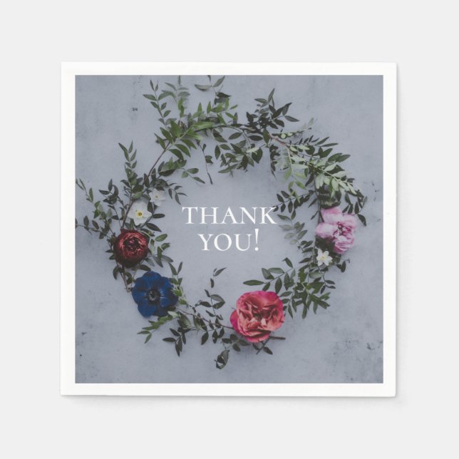 Bröllop Personlig Cocktail Napkins Pappersservett (Framsidan)