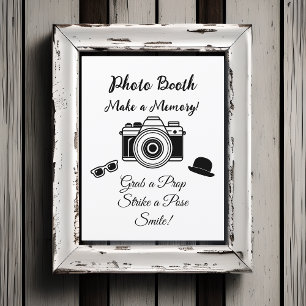 Bröllop Photo Booth-tecken