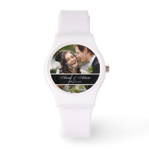 Bröllop Photo Keepsaké Armbandsur