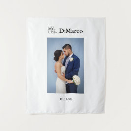 Bröllop Photo med Namn & Date