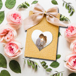 Bröllop Photo Tack Hjärtformat Klistermärke<br><div class="desc">I chicens vita bokstäver är dessa små hjärtformade klistermärken roligt till använda som kuvertförseglingar,  på party favors och mycket annat.</div>