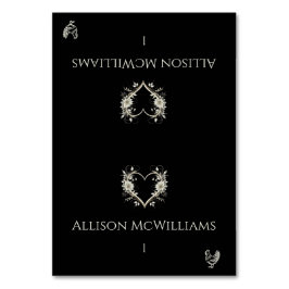 Bröllop Place-Chicken Icon-Flowers Bordsnummer