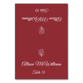 Bröllop Place-Vegetarian-Wildblome Elegance Bordsnummer